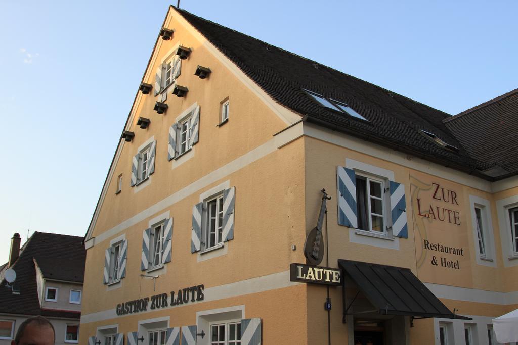 Hotel Garni Zur Laute Mindelheim Buitenkant foto