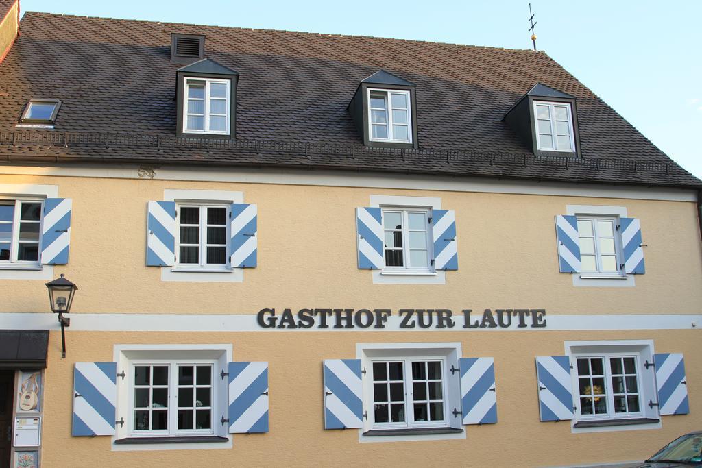 Hotel Garni Zur Laute Mindelheim Buitenkant foto