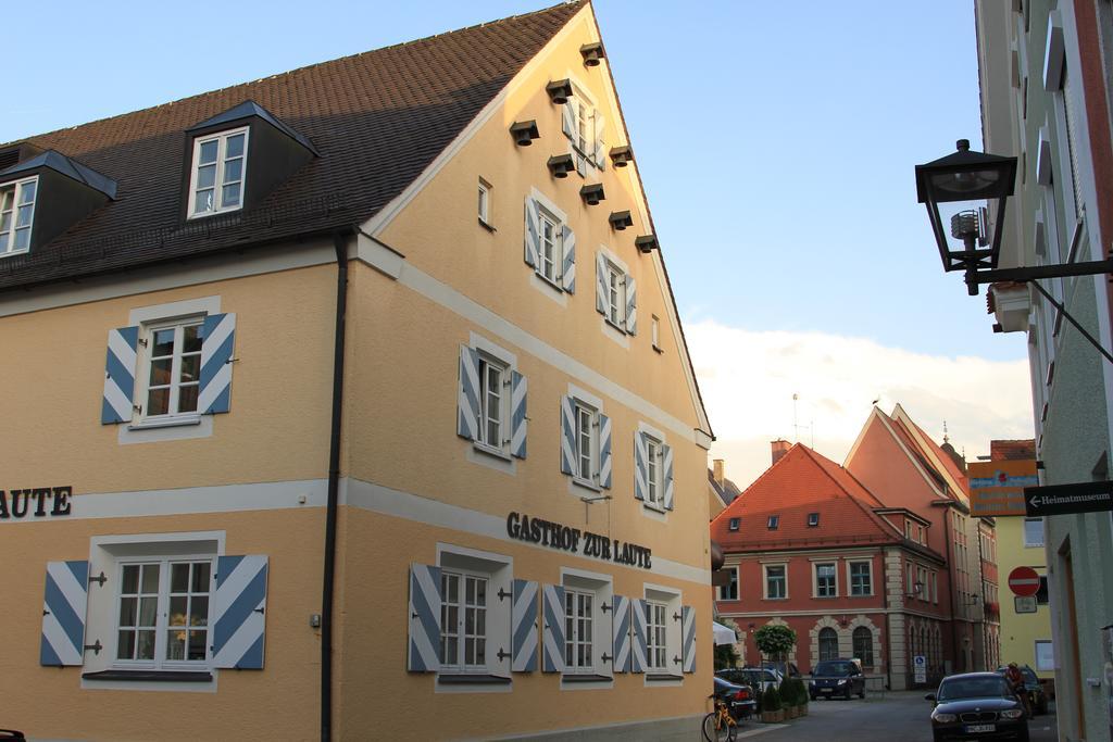 Hotel Garni Zur Laute Mindelheim Buitenkant foto