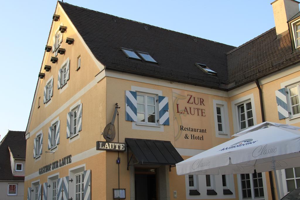 Hotel Garni Zur Laute Mindelheim Buitenkant foto